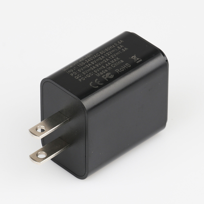 タイプC速い充満5V 3A USBのアダプター、二重USBの壁の充電器18W